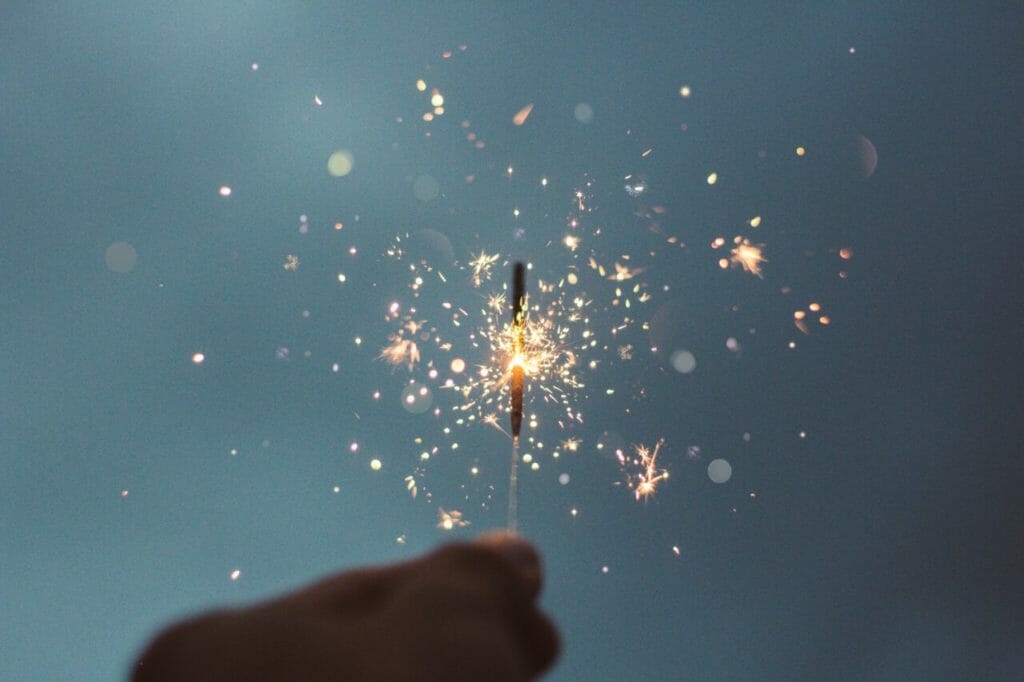 Fireworks Celebrate Your New Year Resolutions
