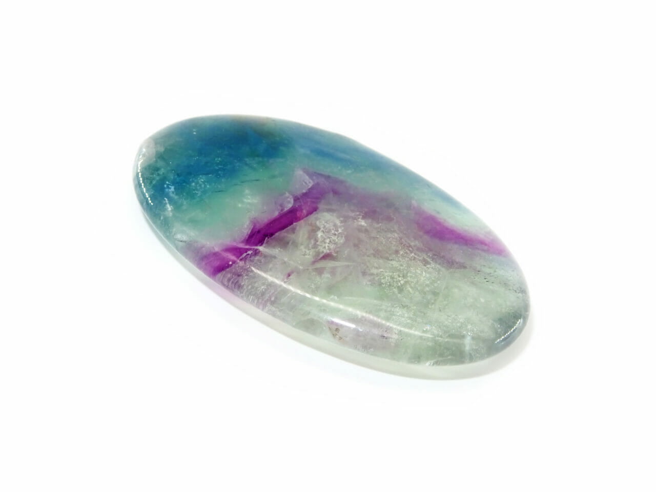 Fluorite Palm Stone At Surrendertohappiness.Com