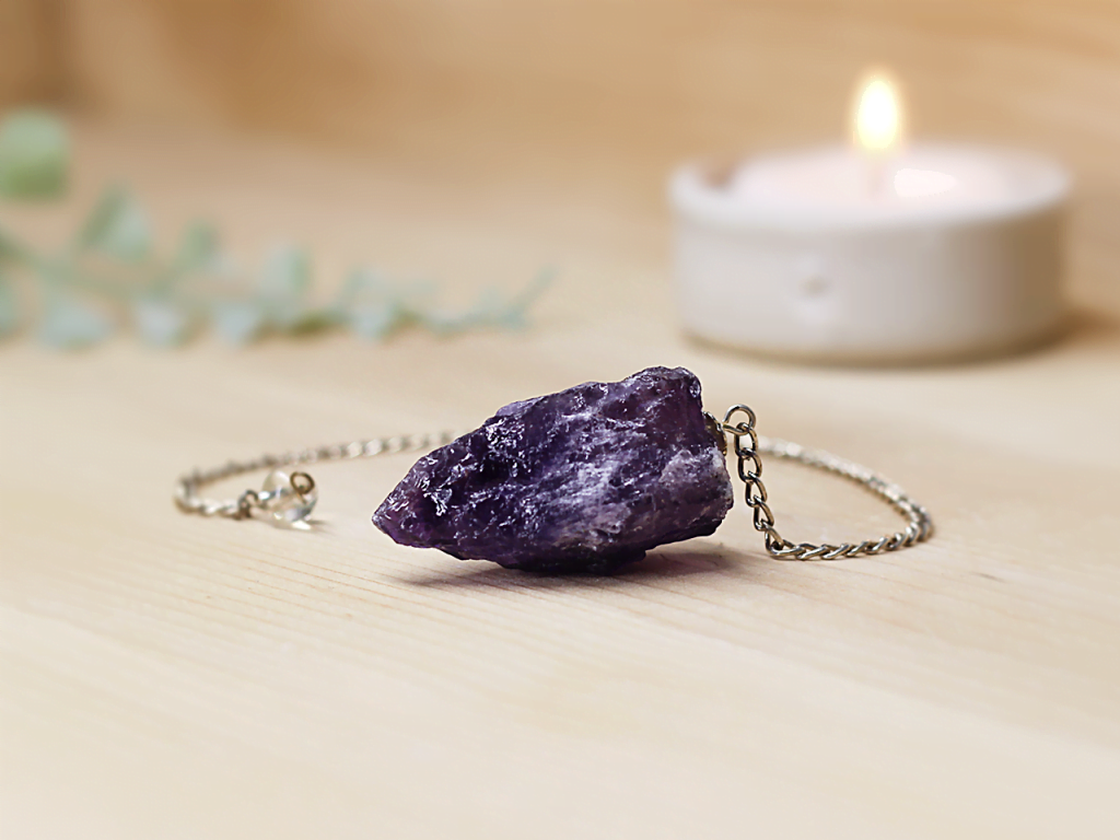 amethyst pendulum