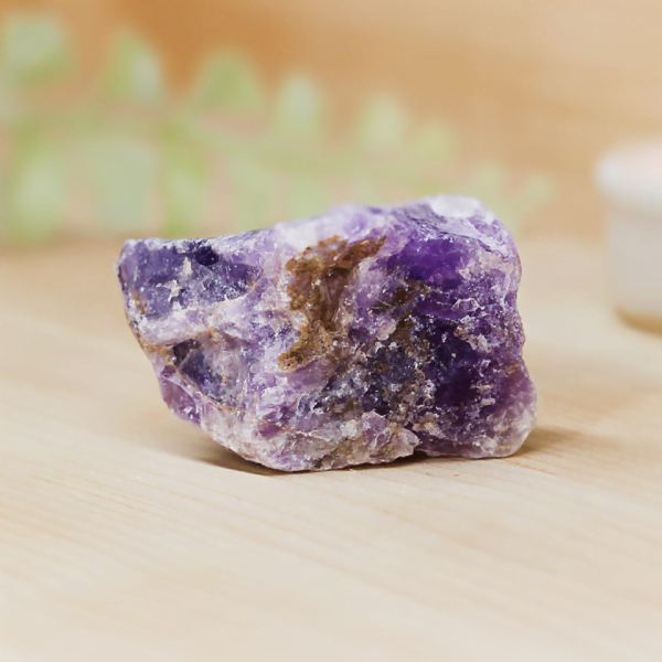 Banded Amethyst Rough Crystal At Surrender To Happiness