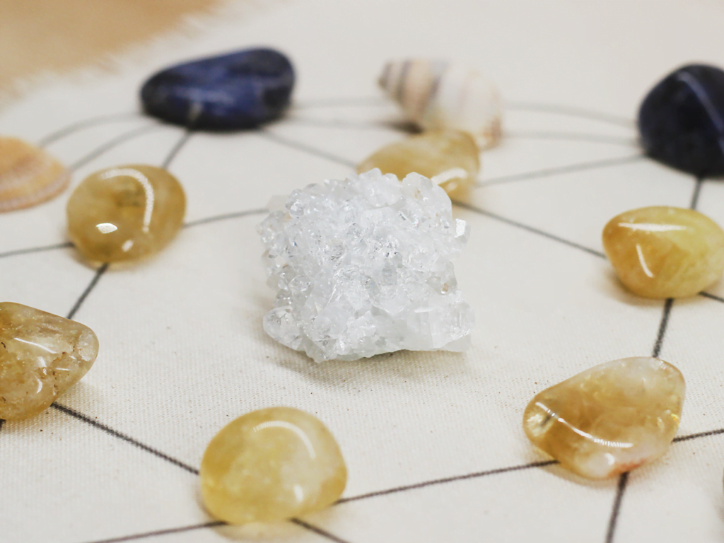 Crystal Grids At Surrender To Happiness