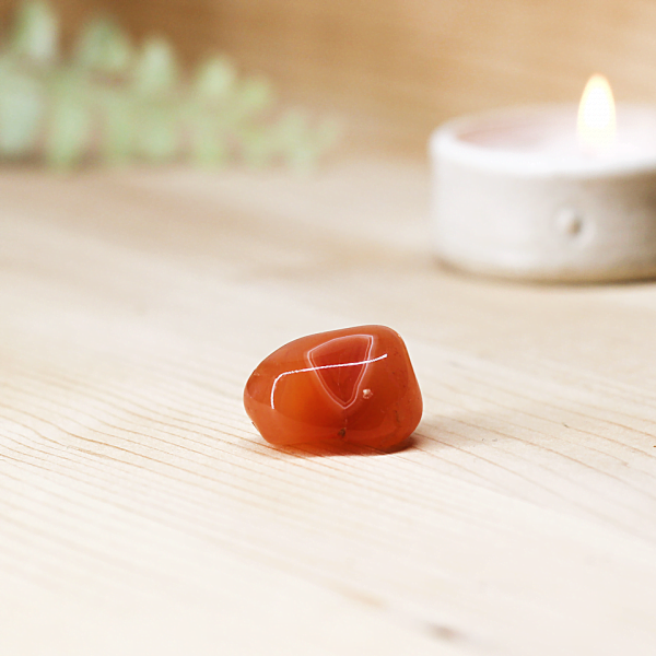 Carnelian Tumblestone At Surrender To Happiness