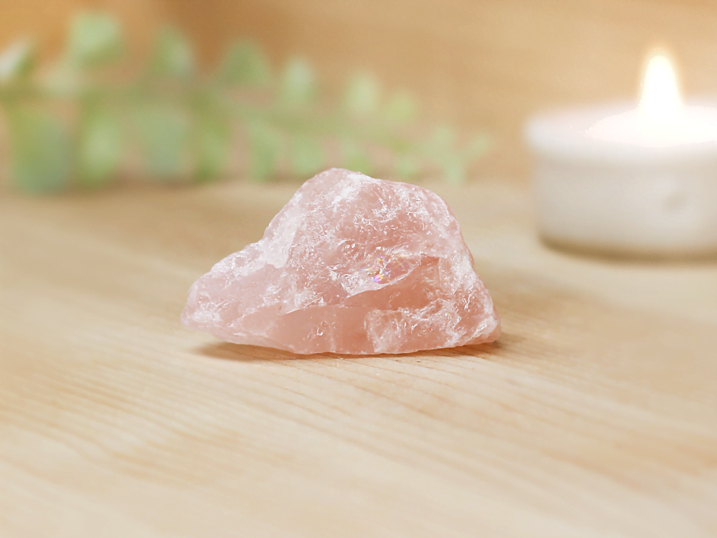 rose quartz valentines day crystal for motivation