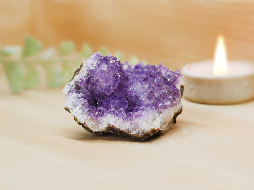 Amethyst druze