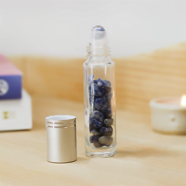 Blue Quartz Gemstone Roller