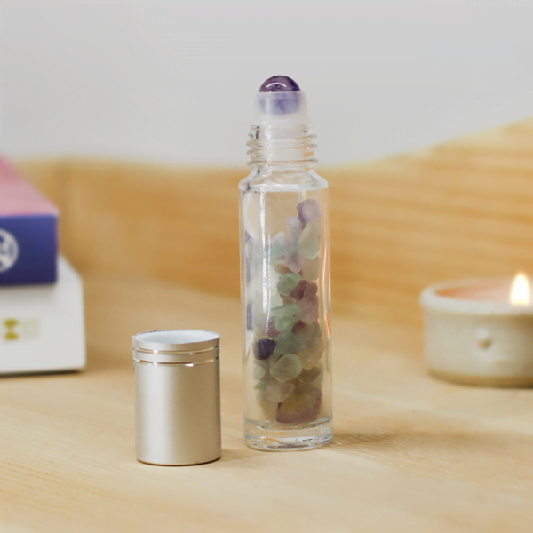Fluorite Gemstone Roller Ball