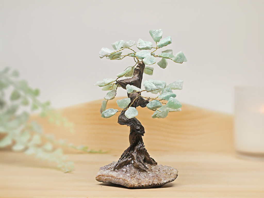 Green Aventurine Gemstone Tree At Surrender To Happiness