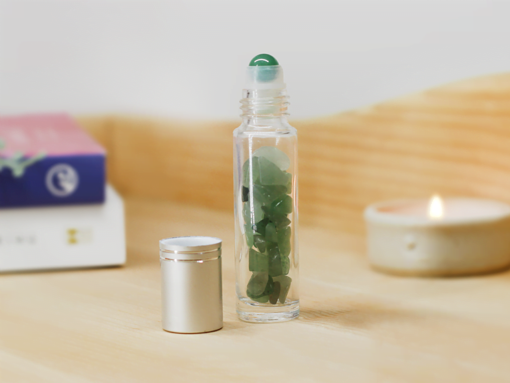 green aventurine gemstone roller