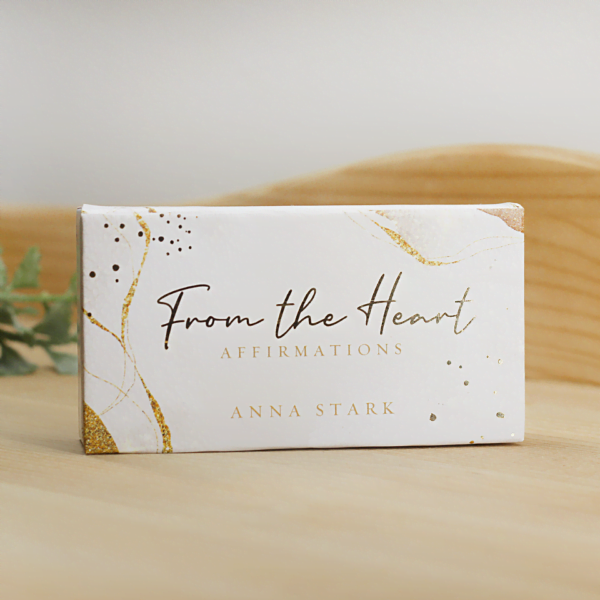 From The Heart Affirmation Cards At Surrender To Happiness
