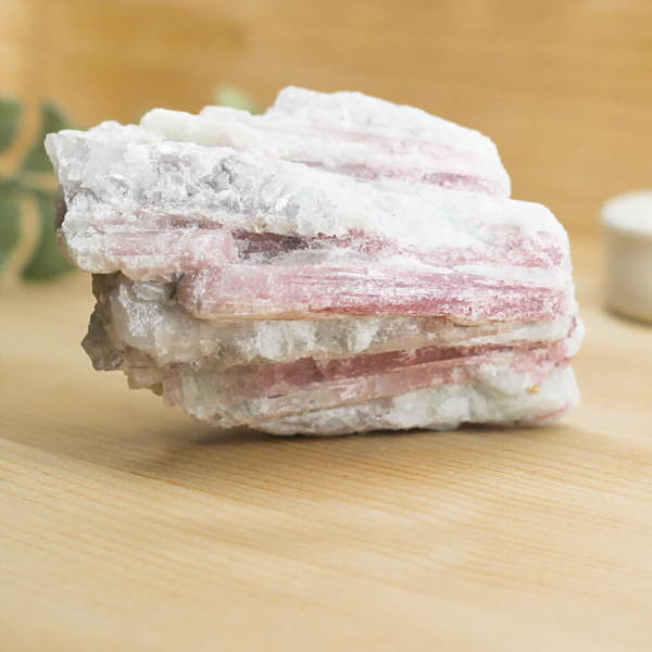 Pink Tourmaline In Matrix