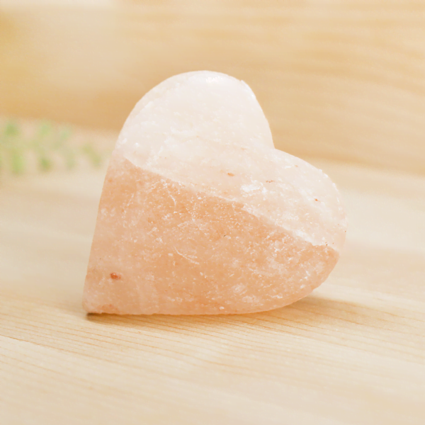 Himalayan Salt Heart At Surrender To Happiness