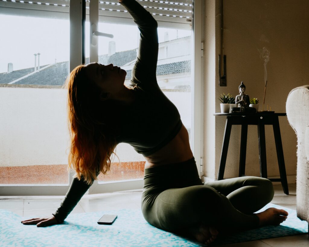 yoga for self-care in January