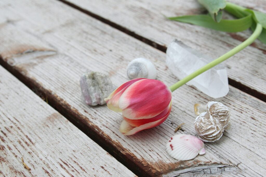 spring crystal healing