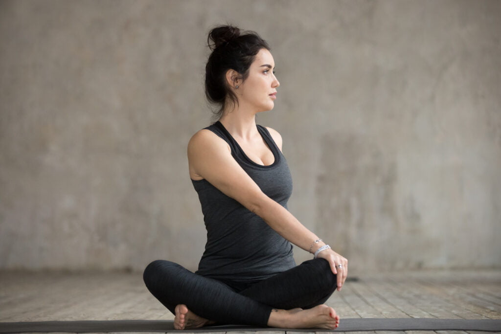 Twisted Seated Pose